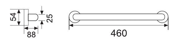 HF-2804-16扶手尺寸圖