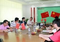 里水鎮黨委何宏圖鎮長一行參觀指導匯泰龍 開展黨的群眾路線教育實踐活動